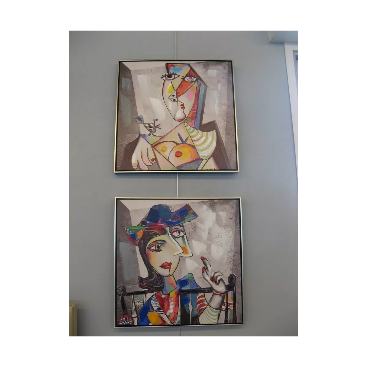 Tableau Picasso Femme 60x60