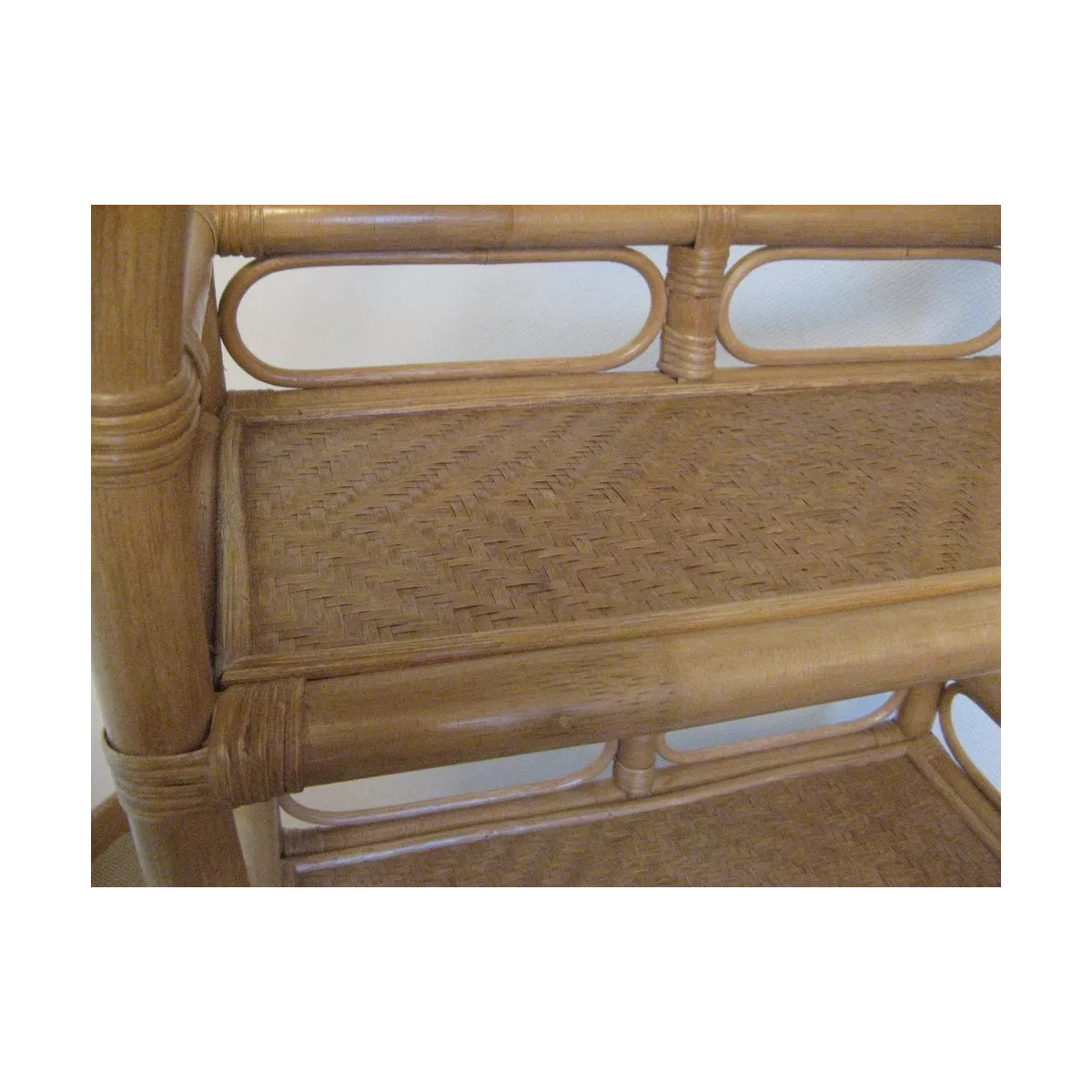 Etagère Elena Arrondie 58x28x142 Noisette