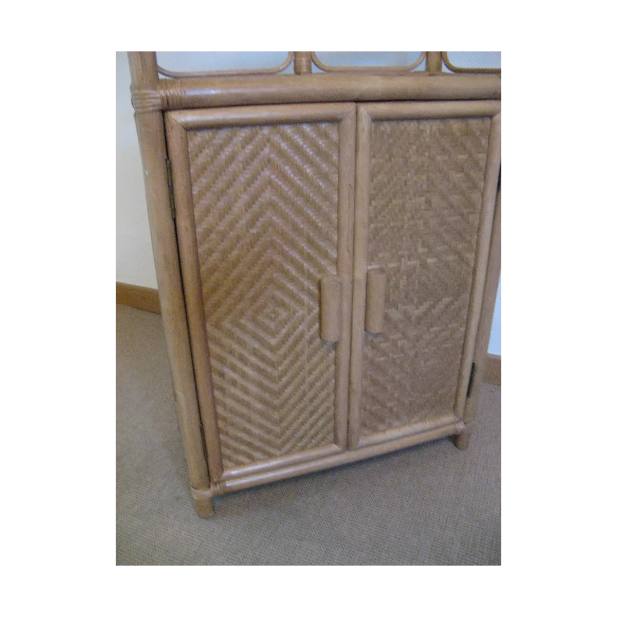 Etagère Elena Arrondie 58x28x142 Noisette