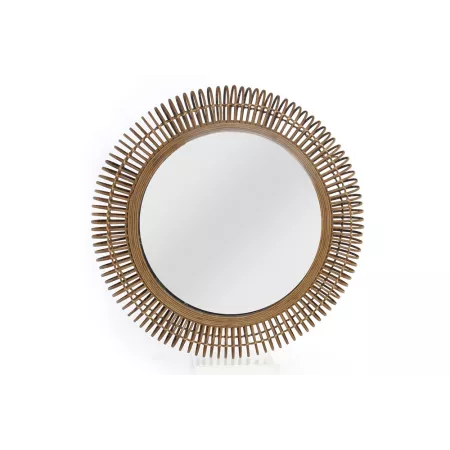 Miroir Verton 50X50 Rotin Naturel