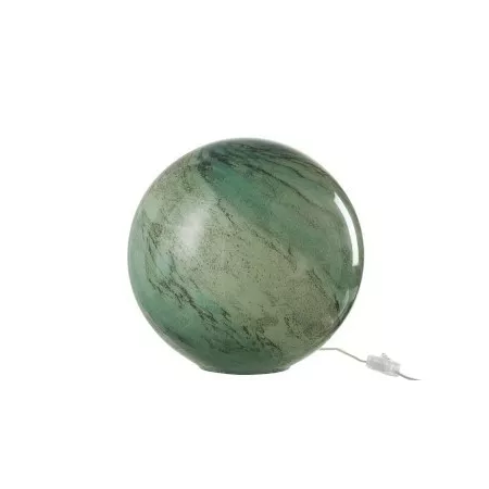 Lampe Boule Dany Ronde en Verre Verte