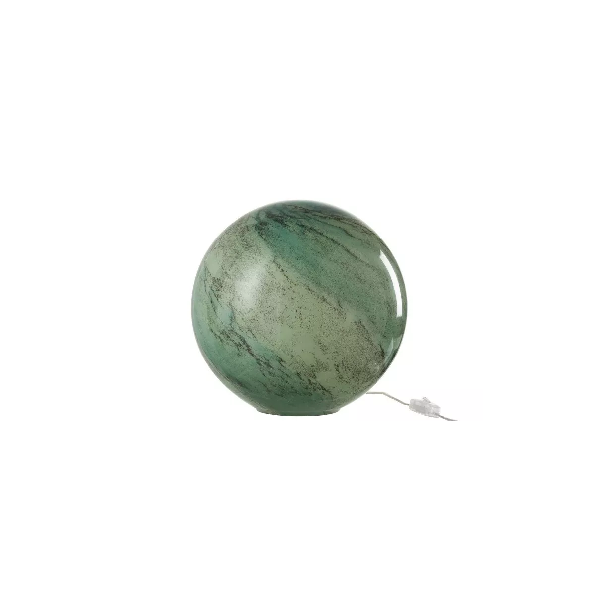 Lampe Boule Dany Ronde en Verre Vert