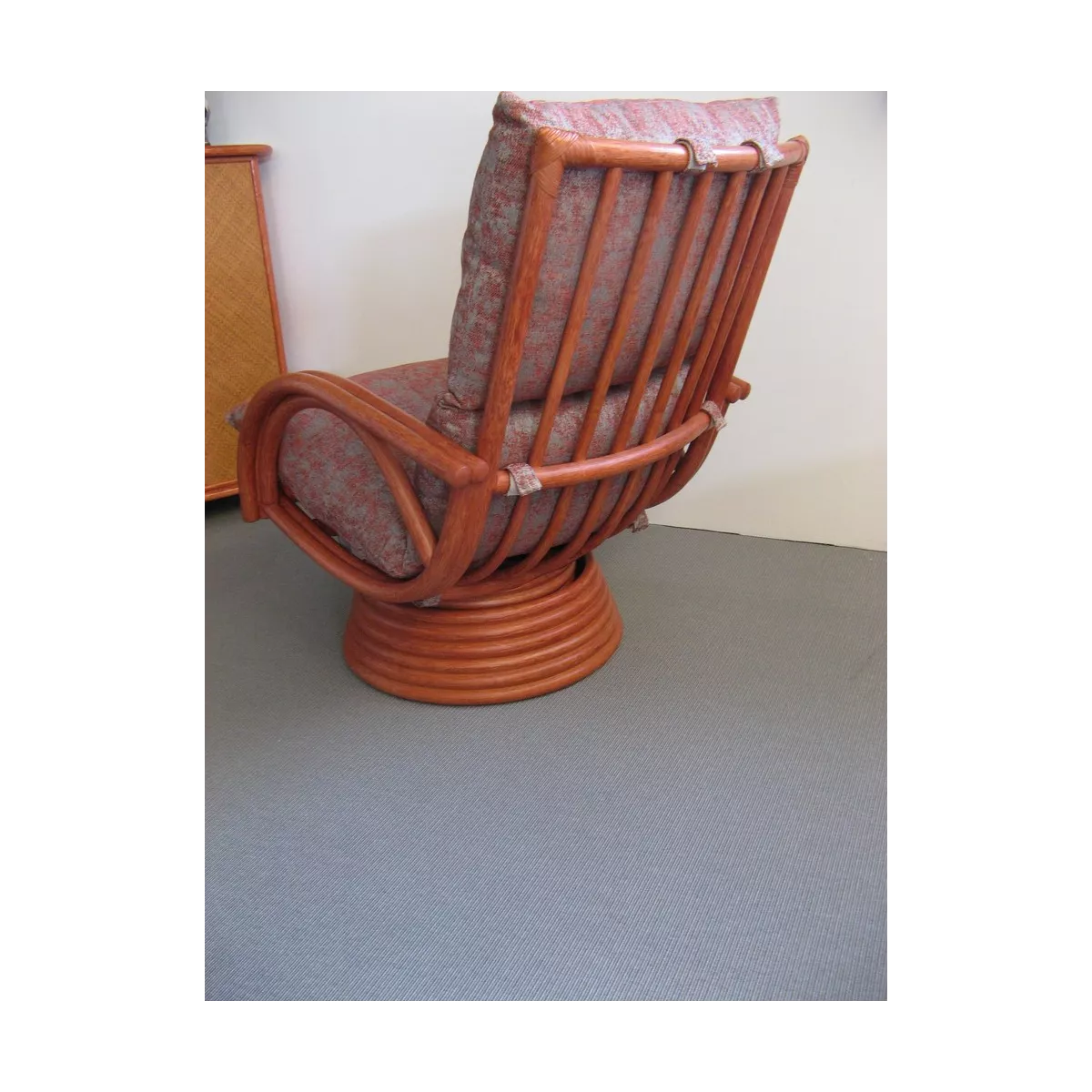 Fauteuil Pivotant  Leeds Rojo
