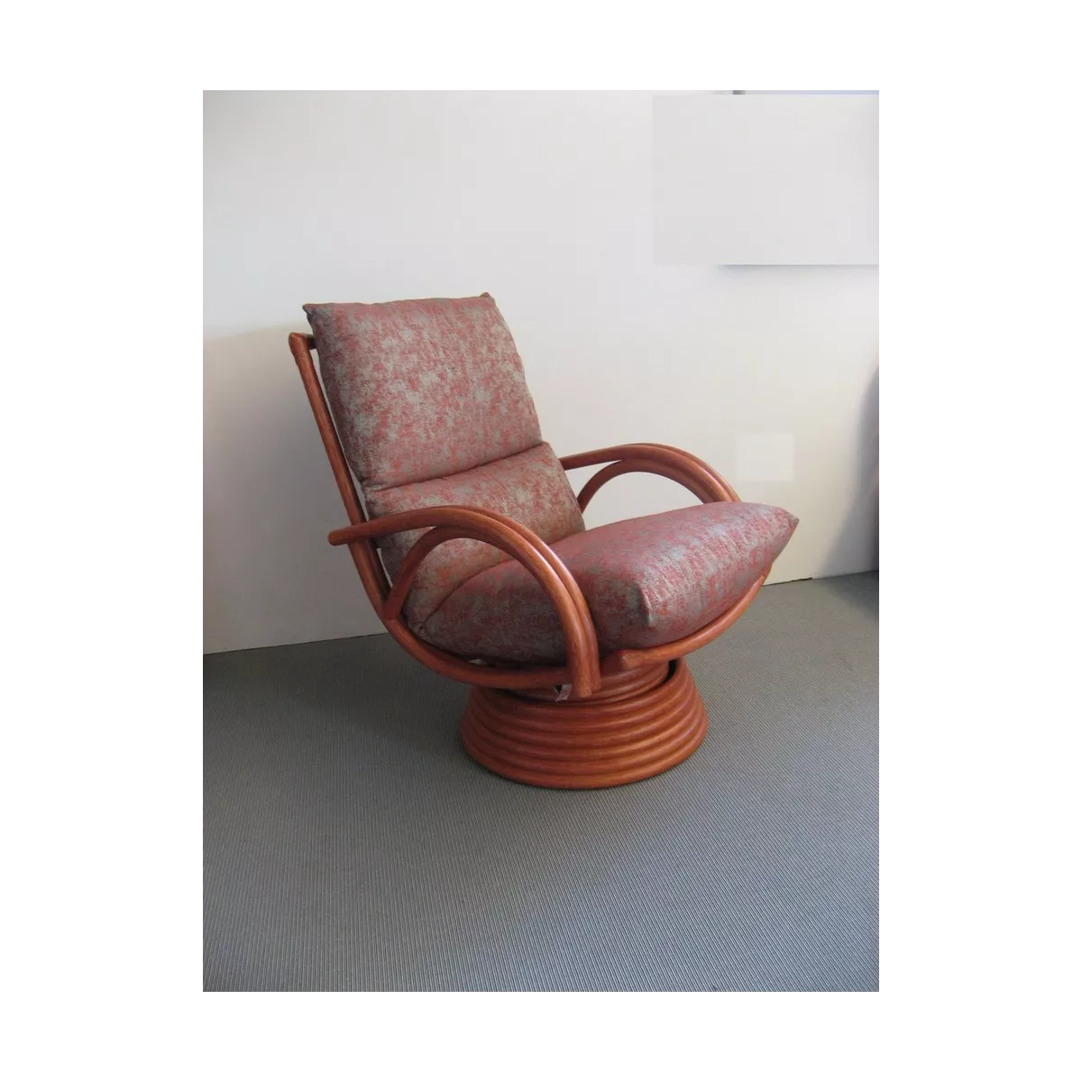 Fauteuil Pivotant  Leeds Rojo