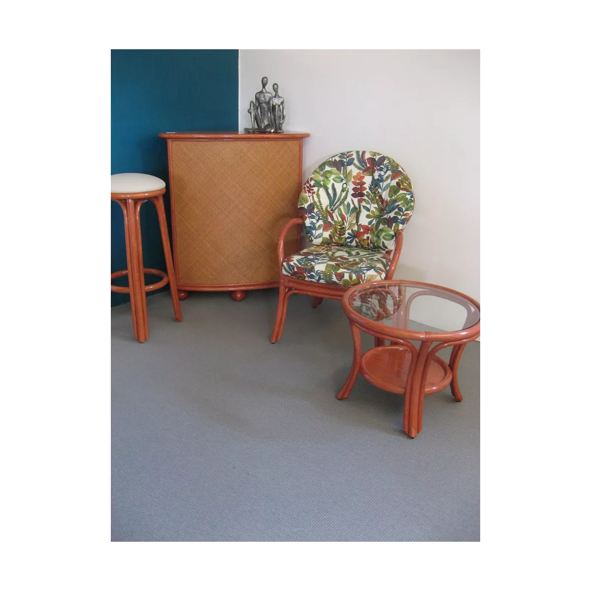 Table de jeux 60x60 Rojo