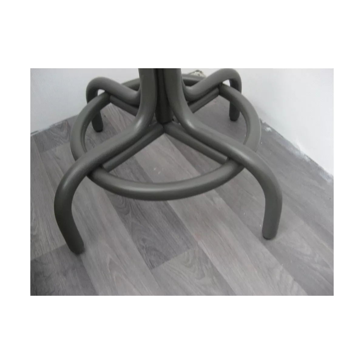 Porte Manteaux Rotin Coloris Gris Titan