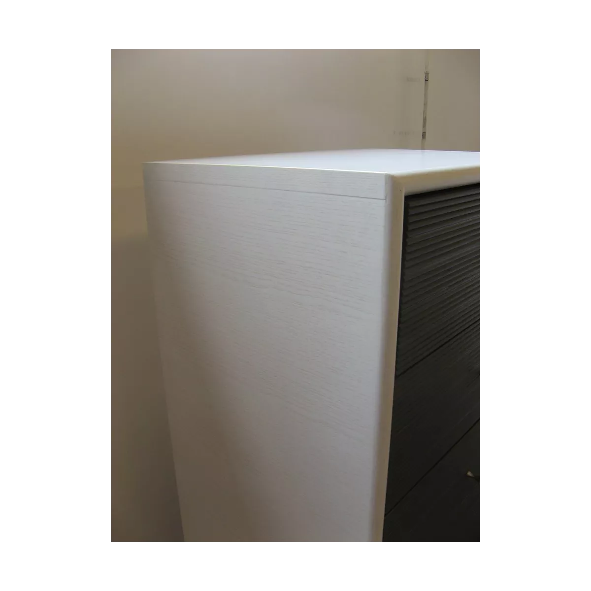 Chiffonnier Sendaï Blanc et Titan