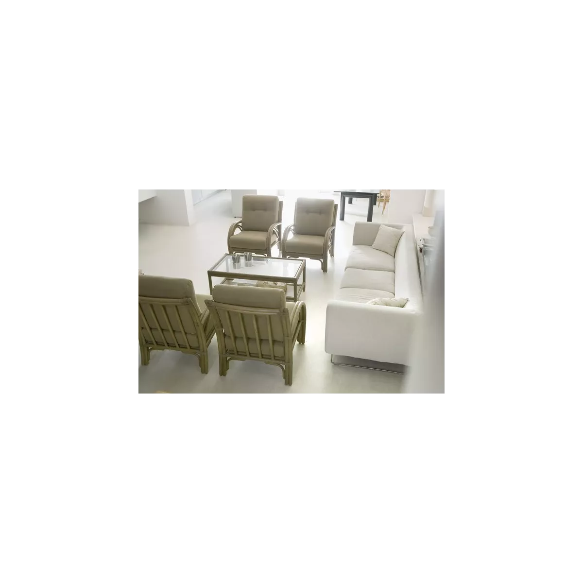 Fauteuil en rotin Denvers Pino