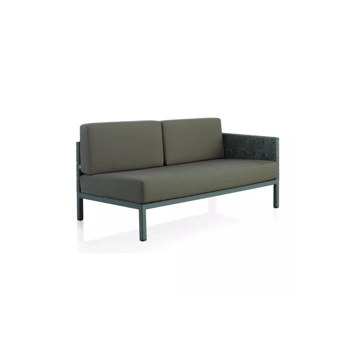Salon d'angle Cube Aluminium