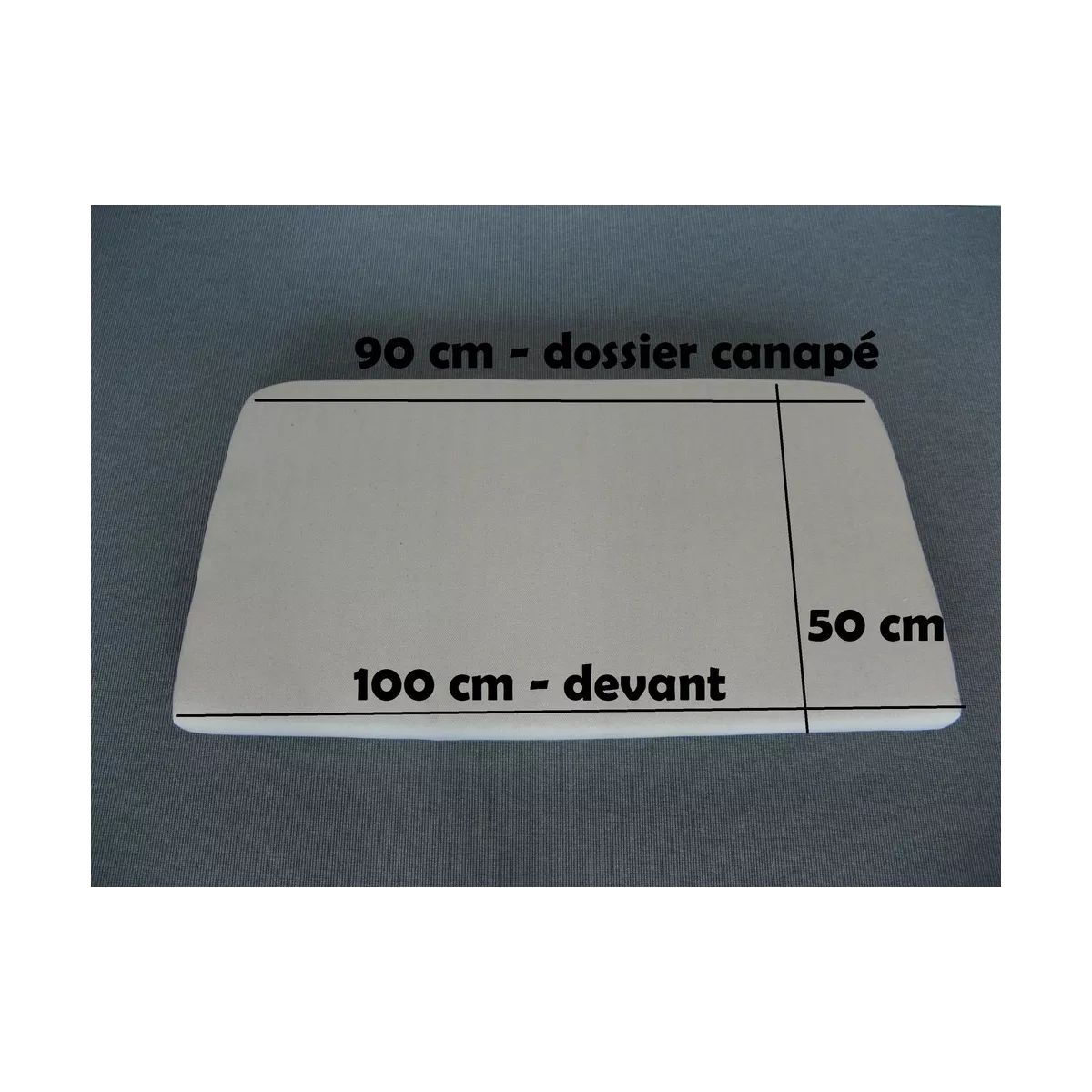 Coussin Ecru pour Canapé Datuk 2 Places