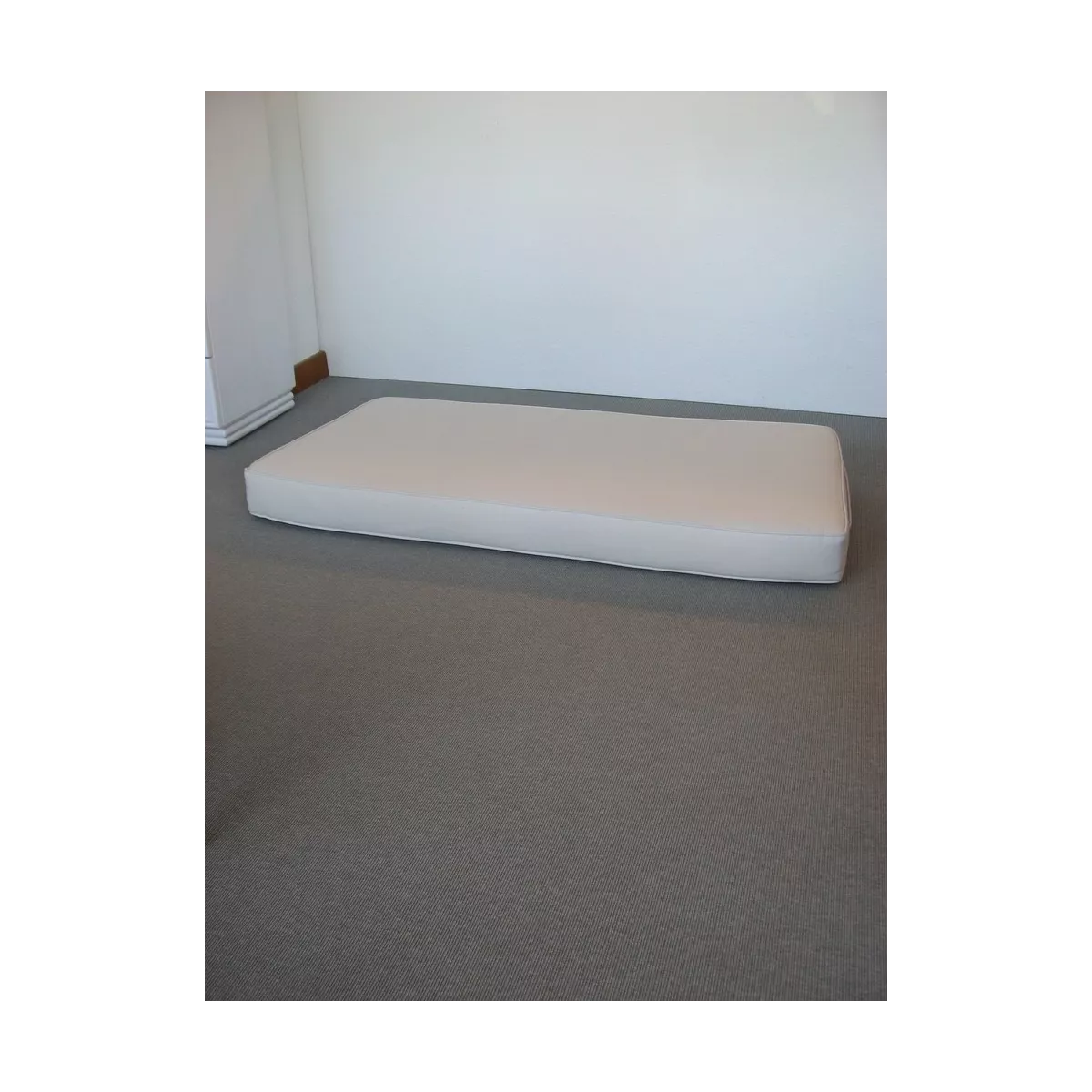 Coussin Blanc Assise Canapé Transat