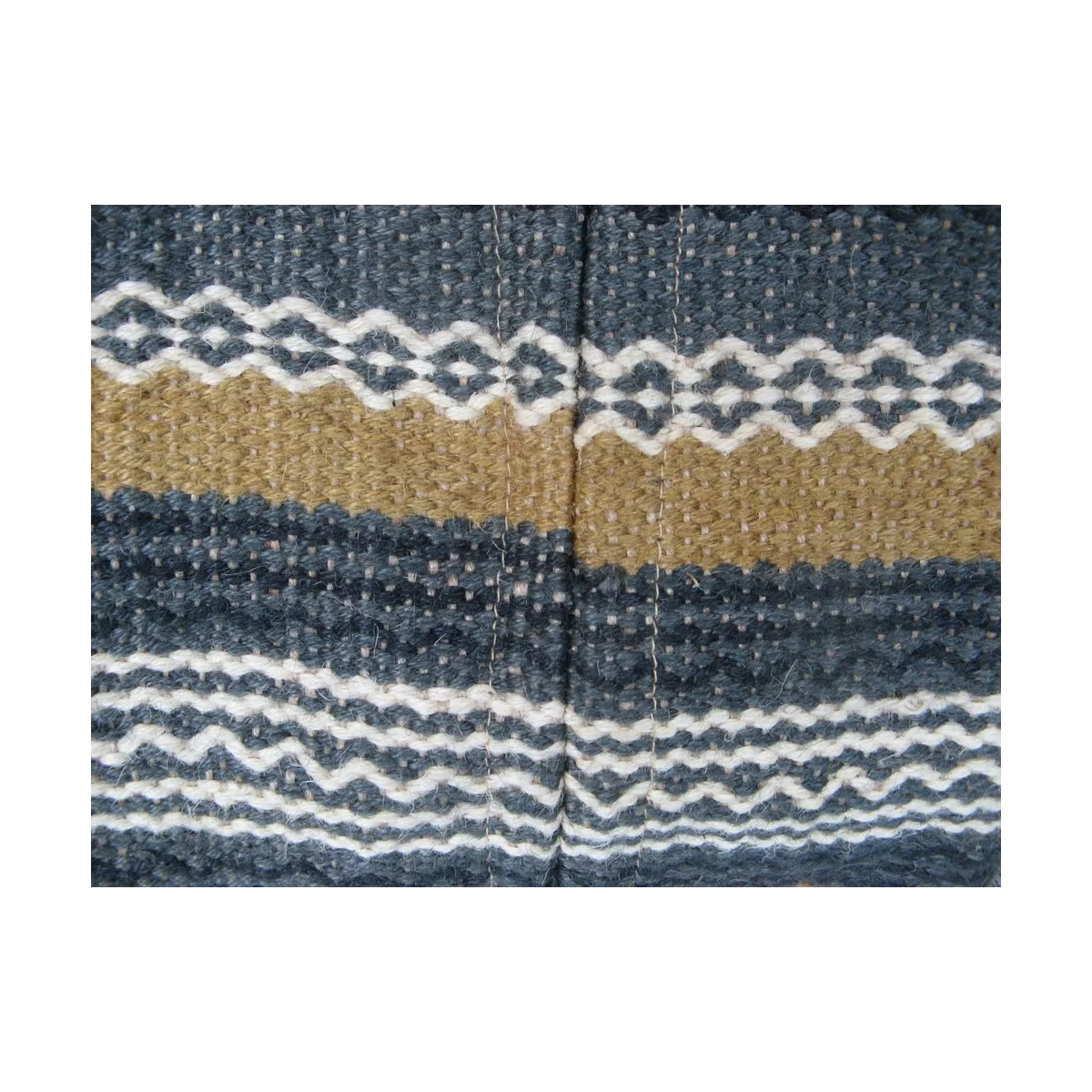 Corbeille en jute Gris et Jaune
