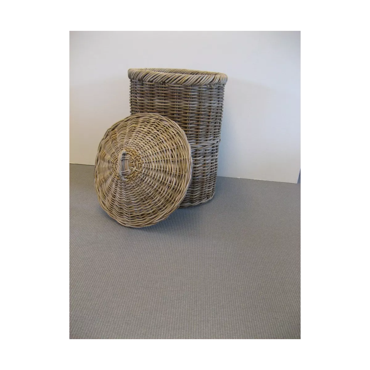 Panière à Linge Ronde Kubu 43x67