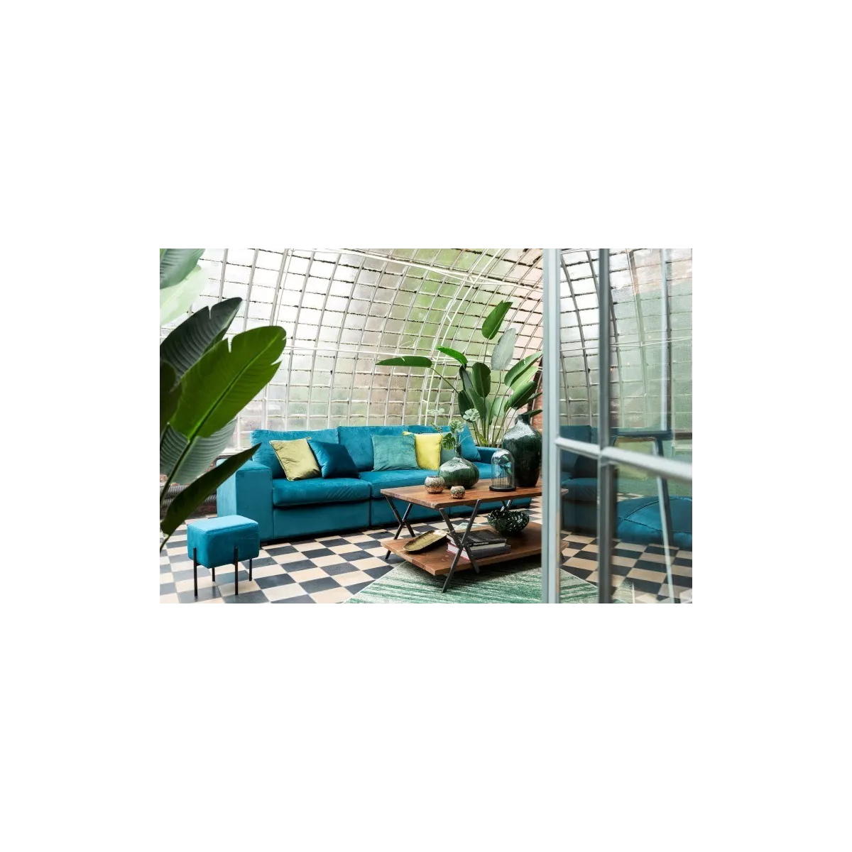 Coupe Tropicale Vert 30x30
