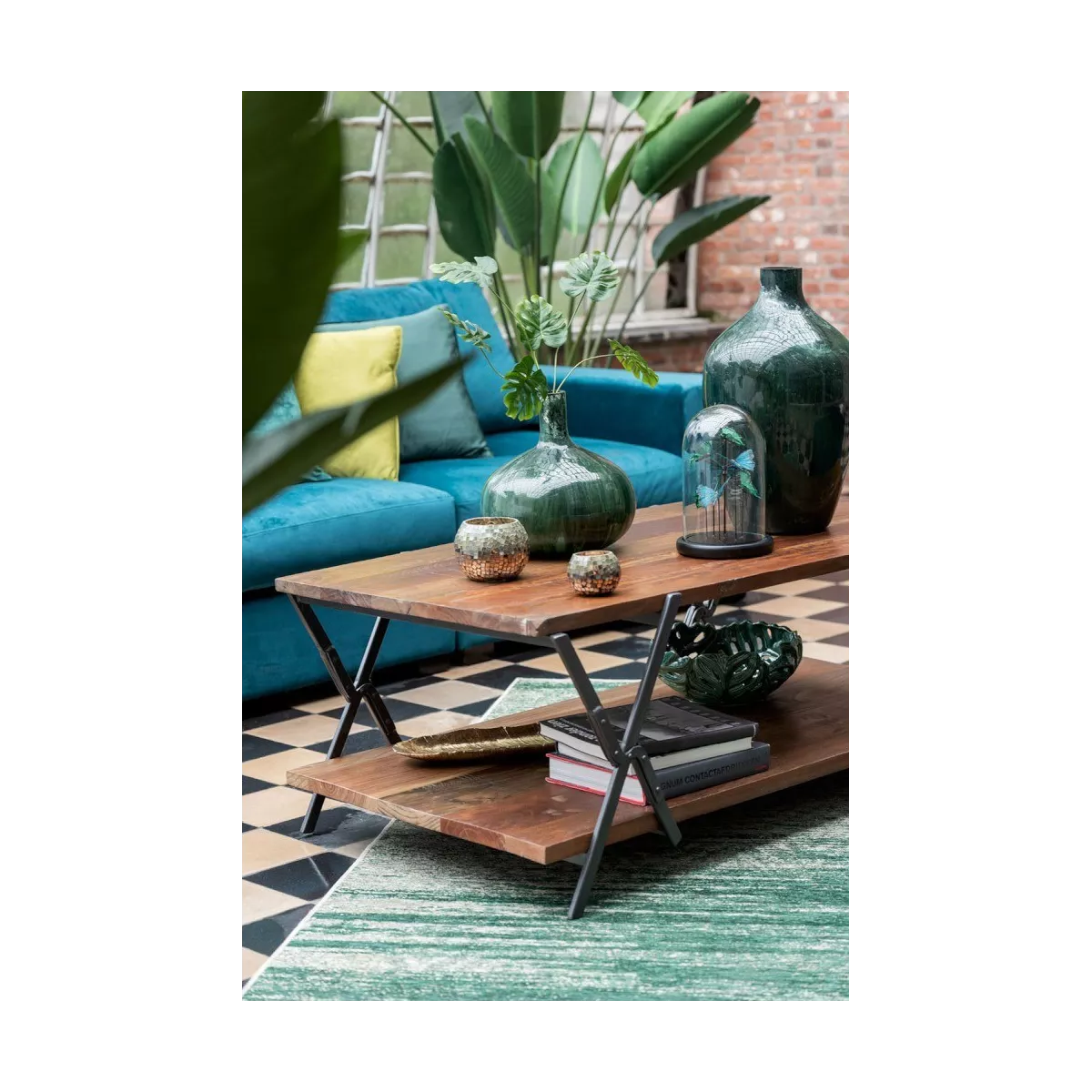 Coupe Tropicale Vert 30x30