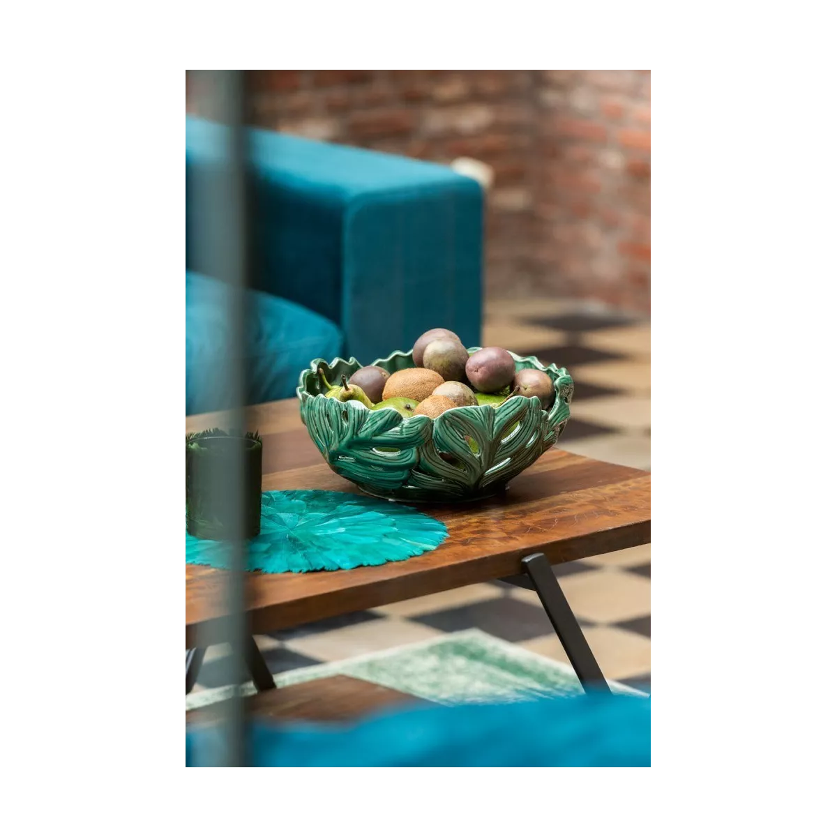 Coupe Tropicale Vert 30x30