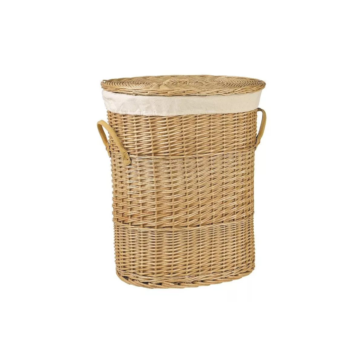 Panière à Linge Ovale Osier 47X35