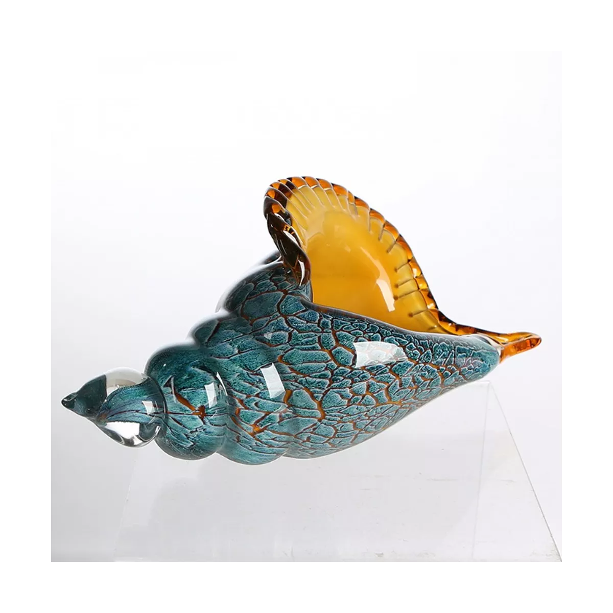 Coquillage en pate de verre