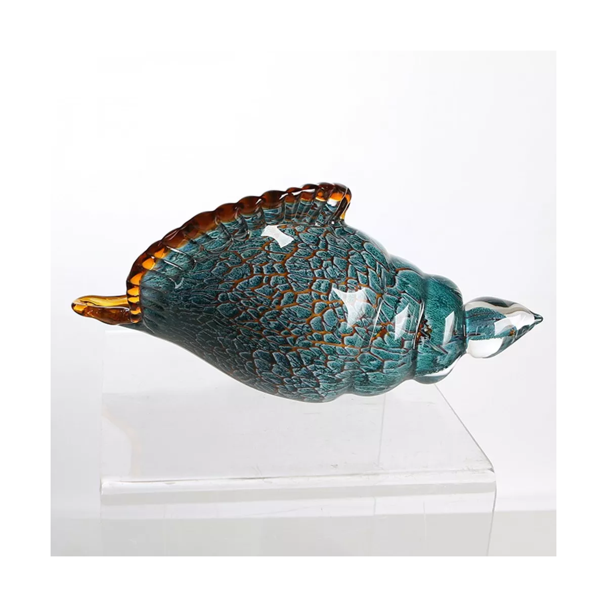 Coquillage en pate de verre