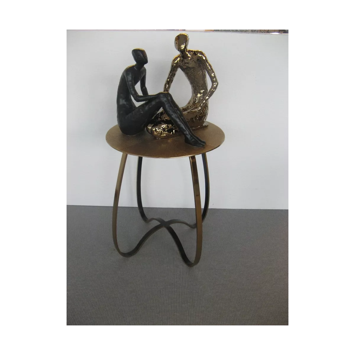 Couple Zen or et noir