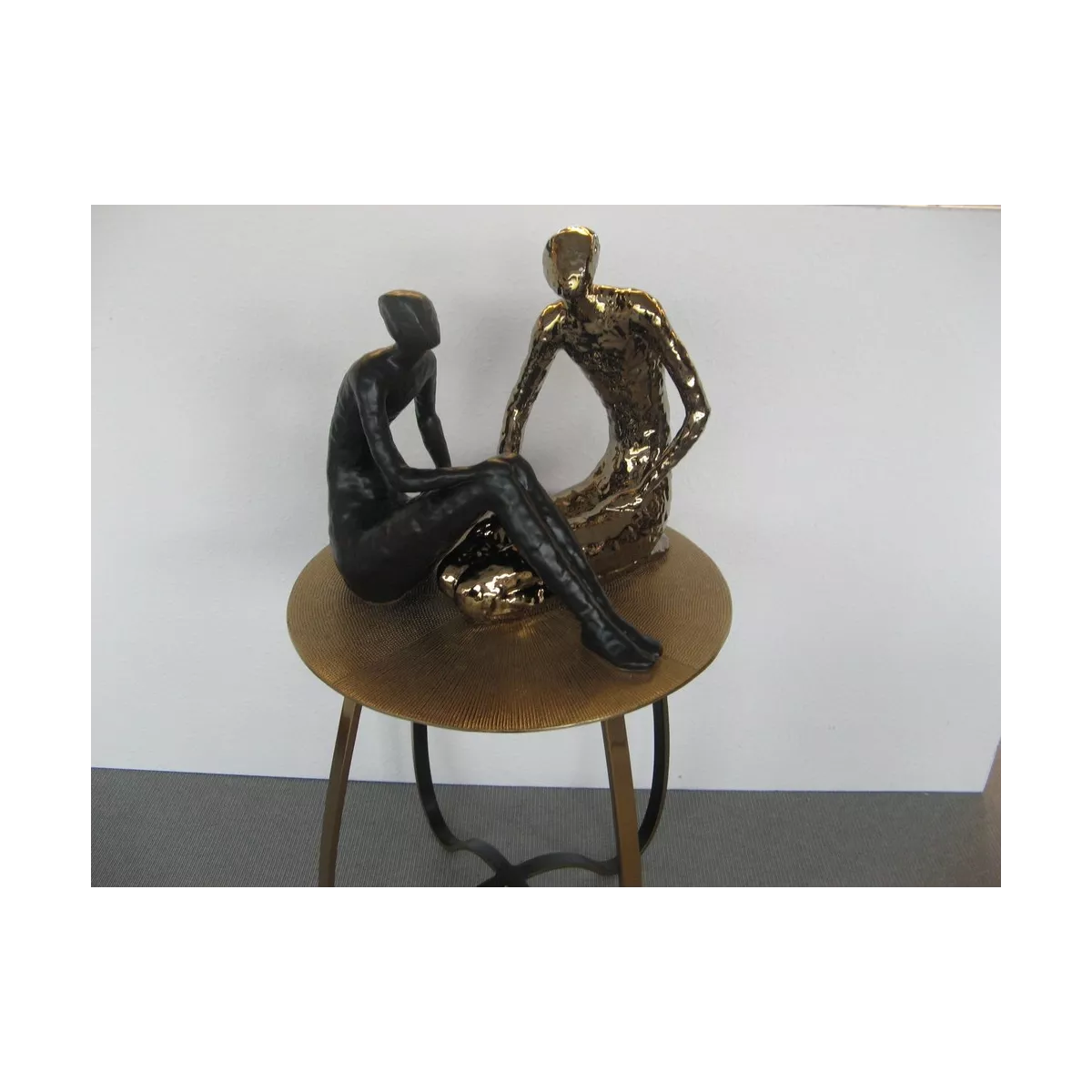 Couple Zen or et noir