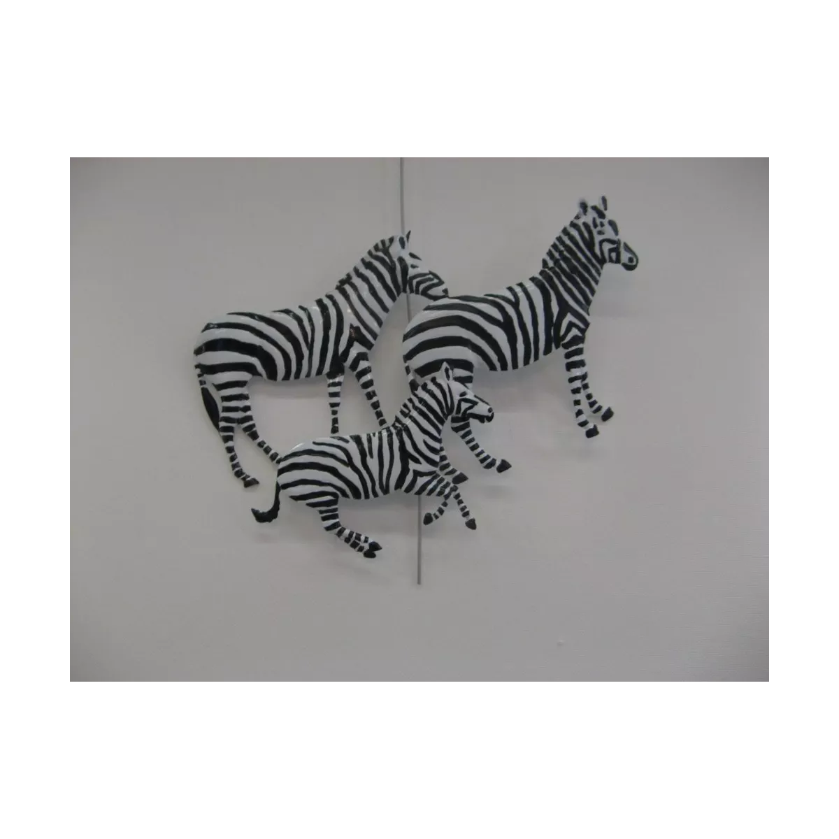 Décoration Murale 3 Zèbres