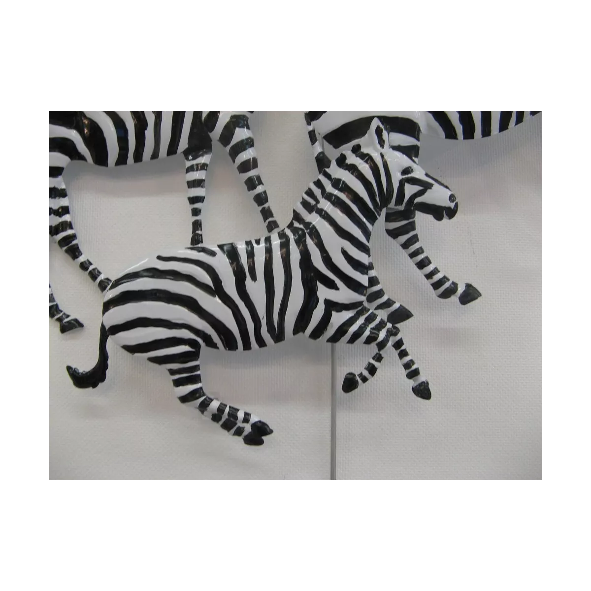 Décoration Murale 3 Zèbres