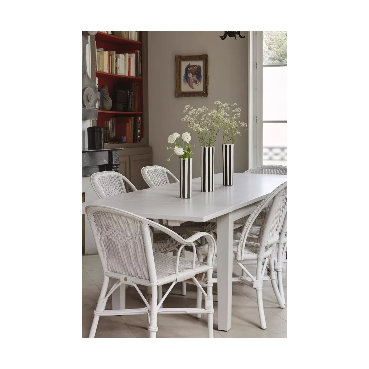 Fauteuil Grand Père Blanc