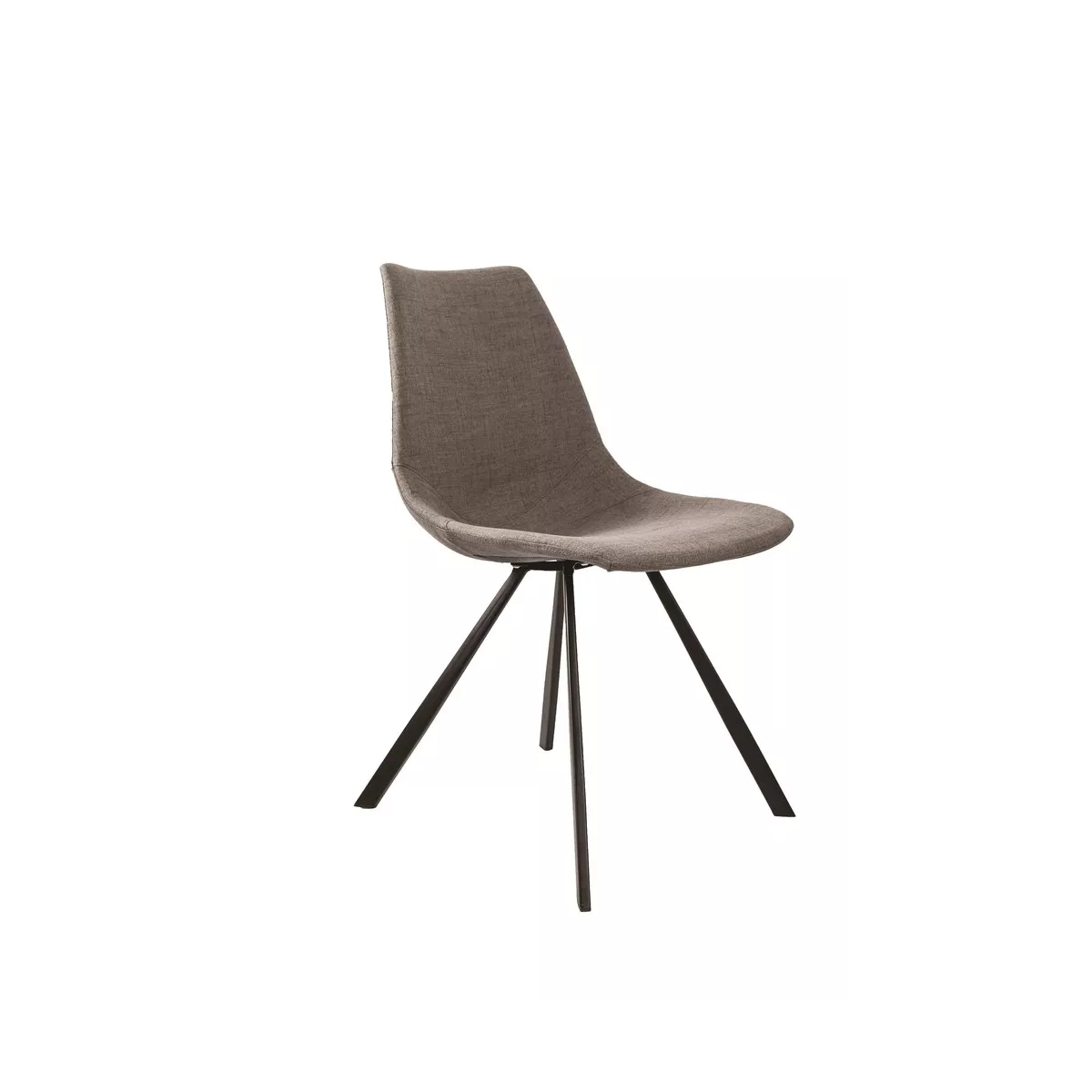 Chaise Happy Tissus Gris