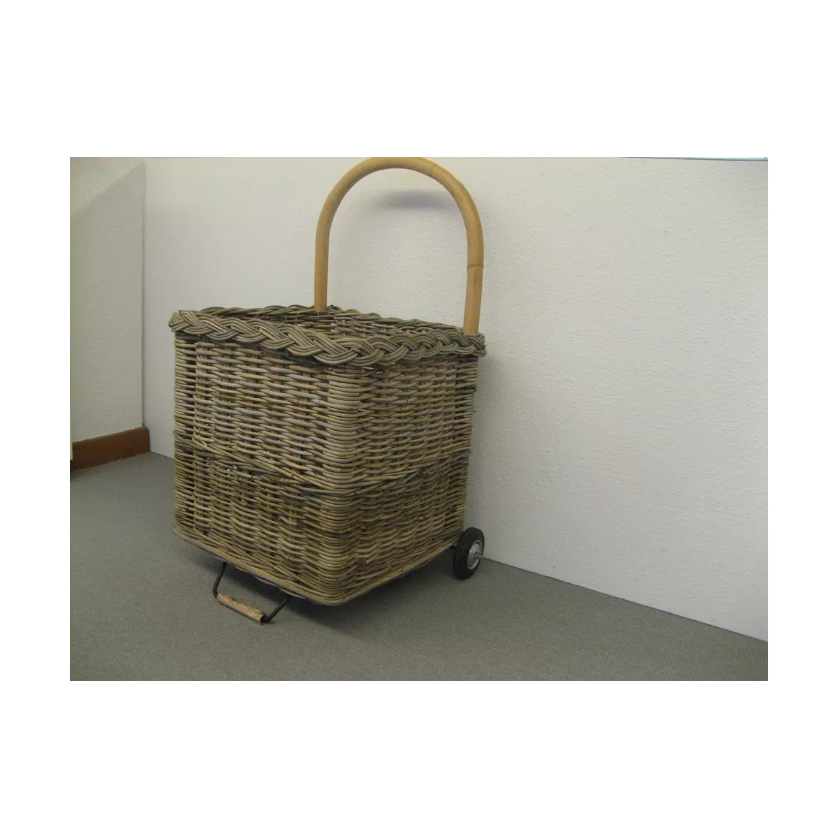 Panier à Bois sur Roulettes Armand
