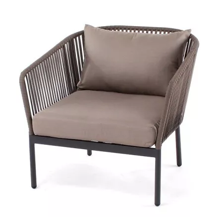 Fauteuil Clavo aluminium et Textilene