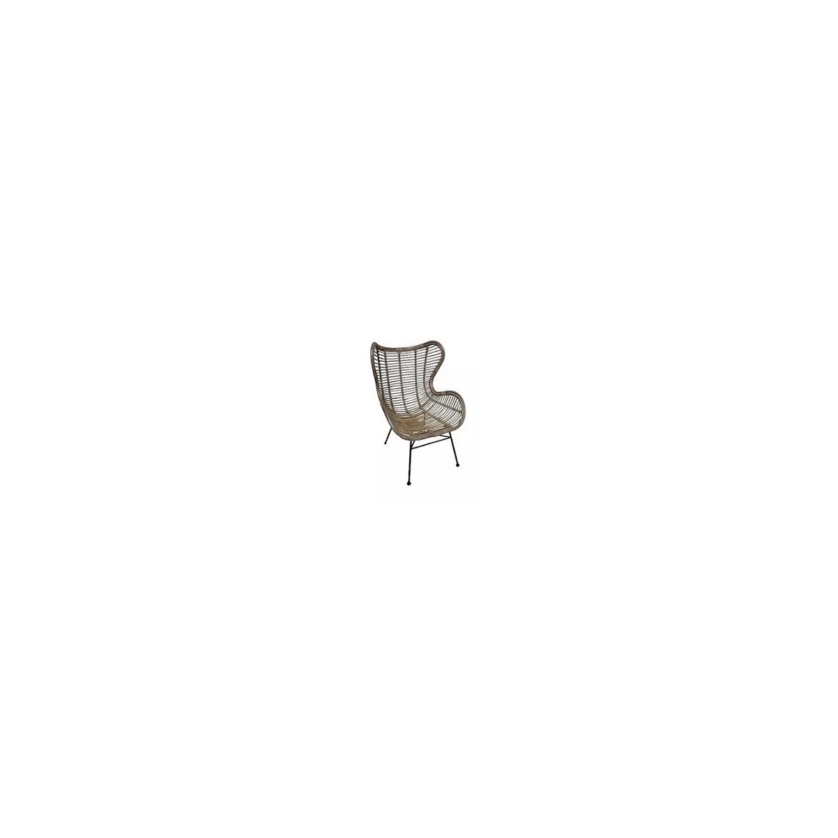 Fauteuil Bergamo Rotin