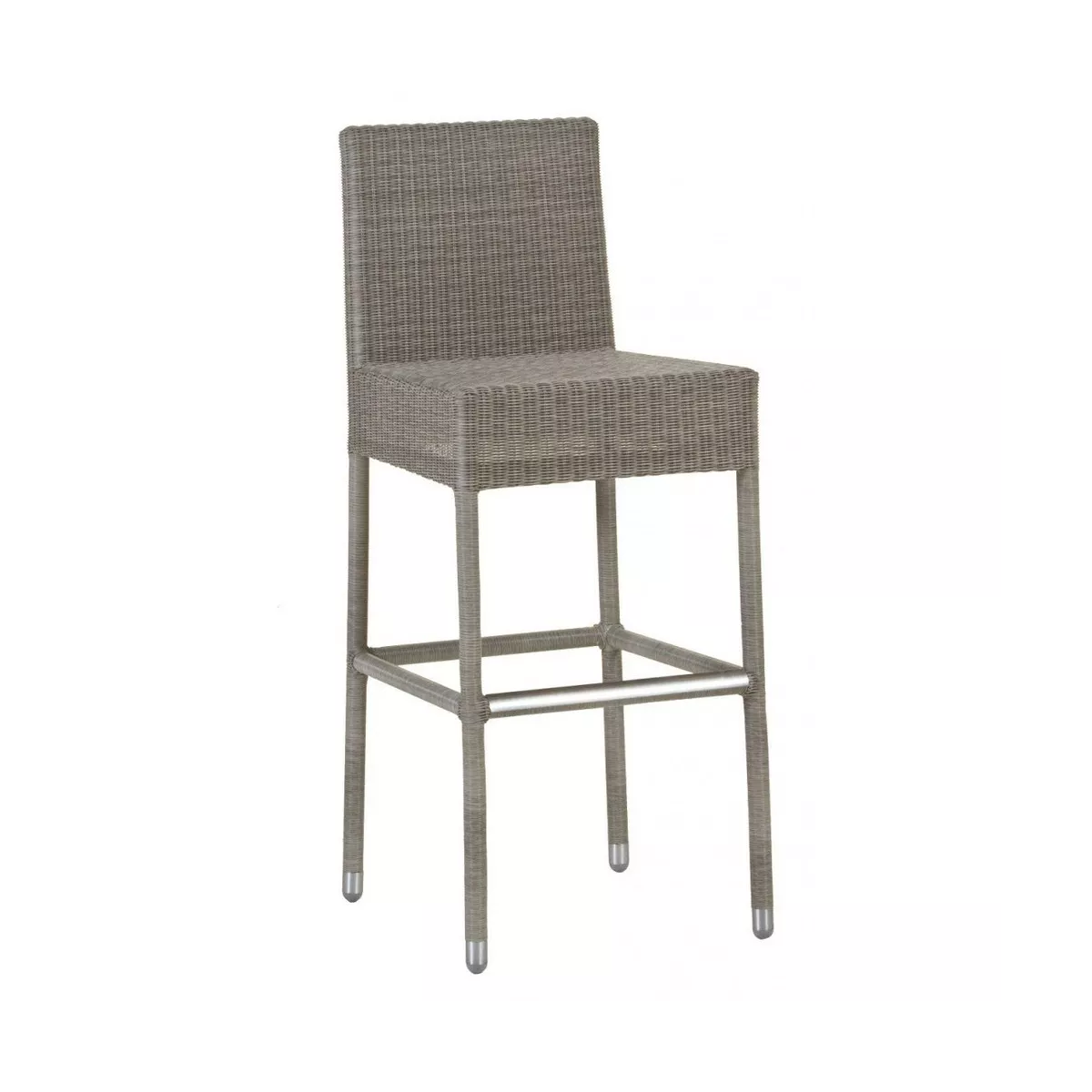 Tabouret de Bar Résine Gris