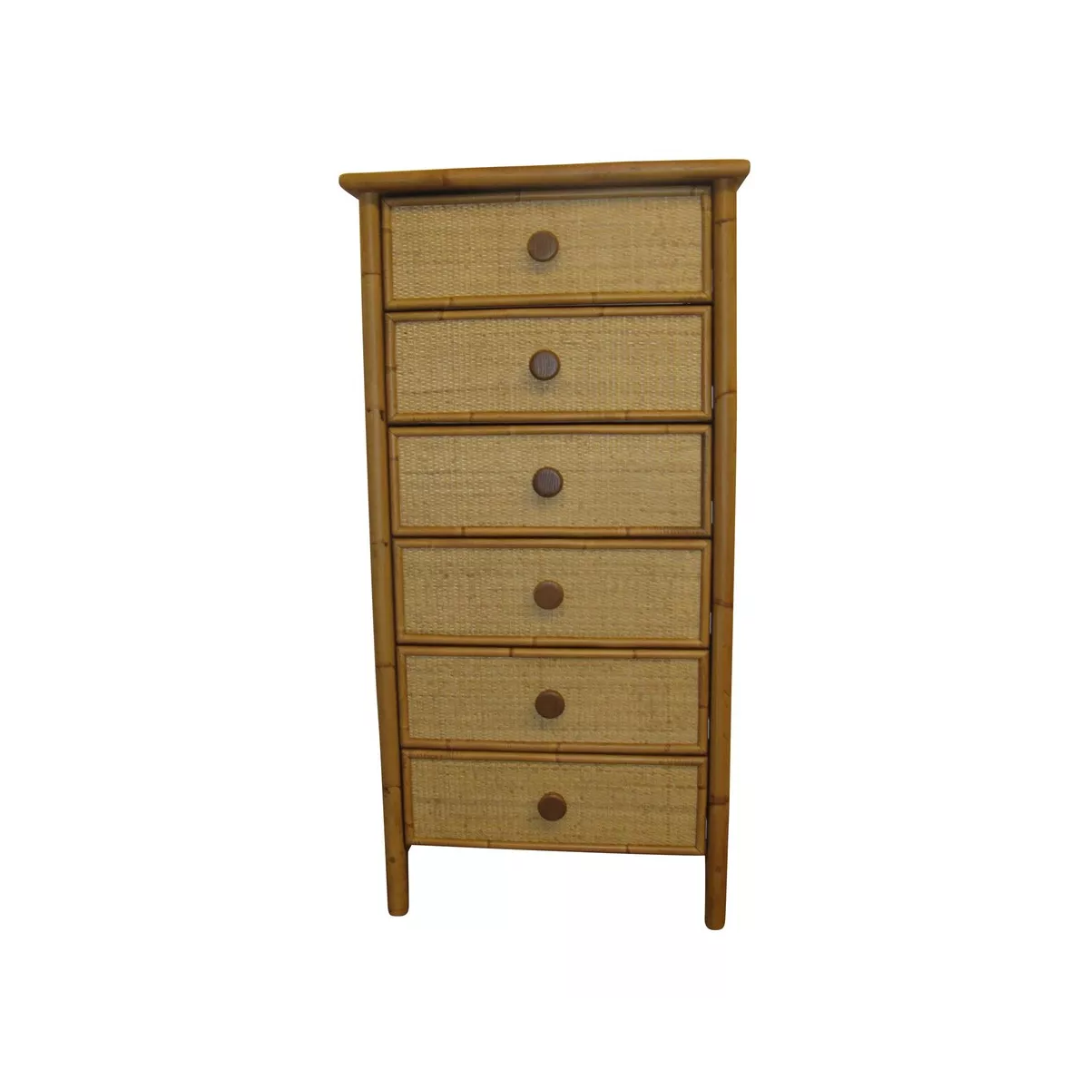 Chiffonnier Bandar en Rotin Naturel