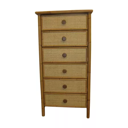 Chiffonnier Bandar en Rotin Naturel
