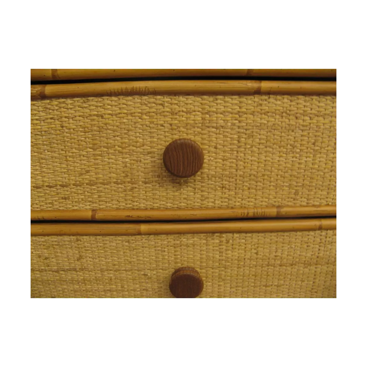 Chiffonnier Bandar en Rotin Naturel