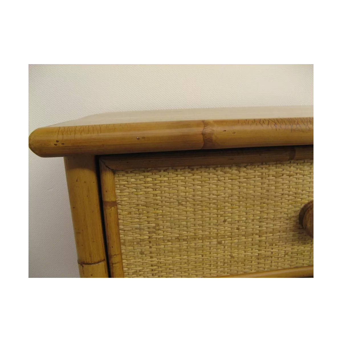 Chiffonnier Bandar en Rotin Naturel