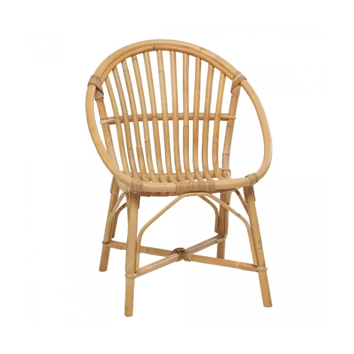 Fauteuil Rotin Bruno
