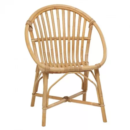 Fauteuil Rotin Brigitte