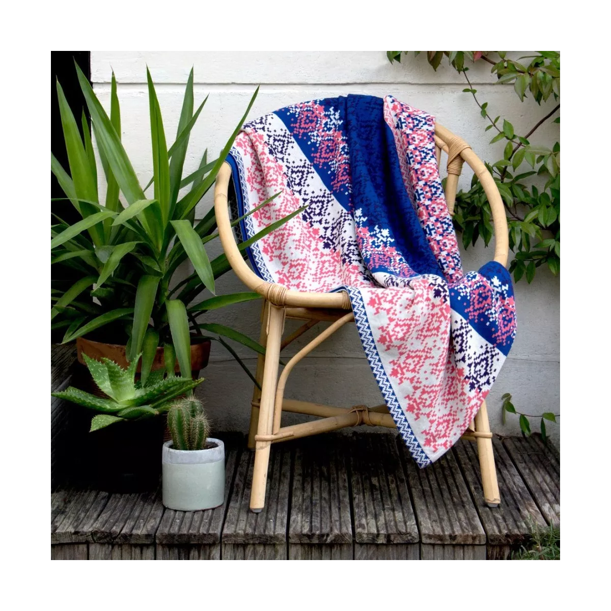 Fauteuil Rotin Bruno