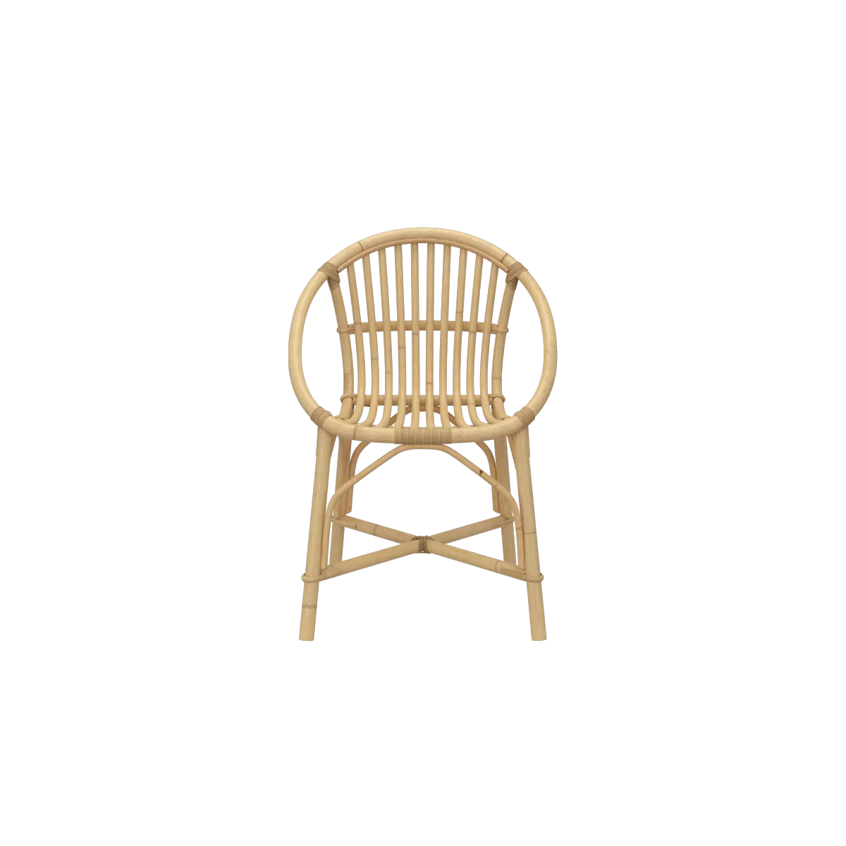 Fauteuil Rotin Bruno