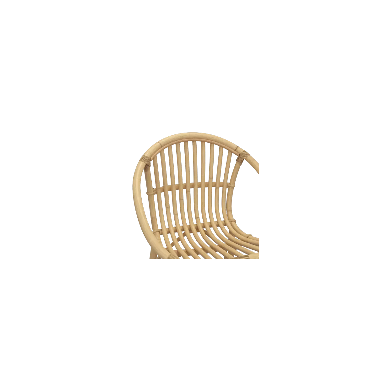 Fauteuil Rotin Bruno