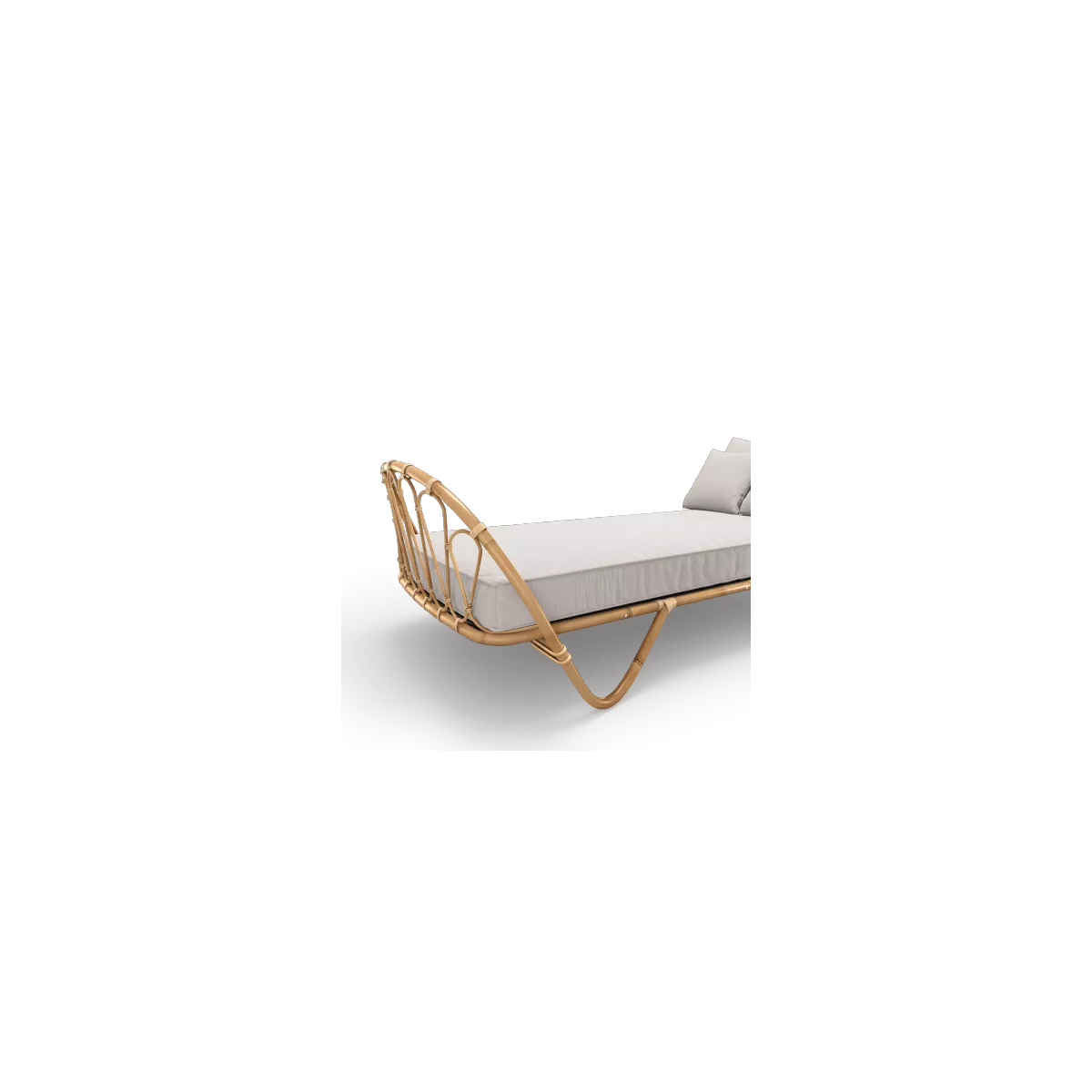 Lit Corbeille Rotin Naturel