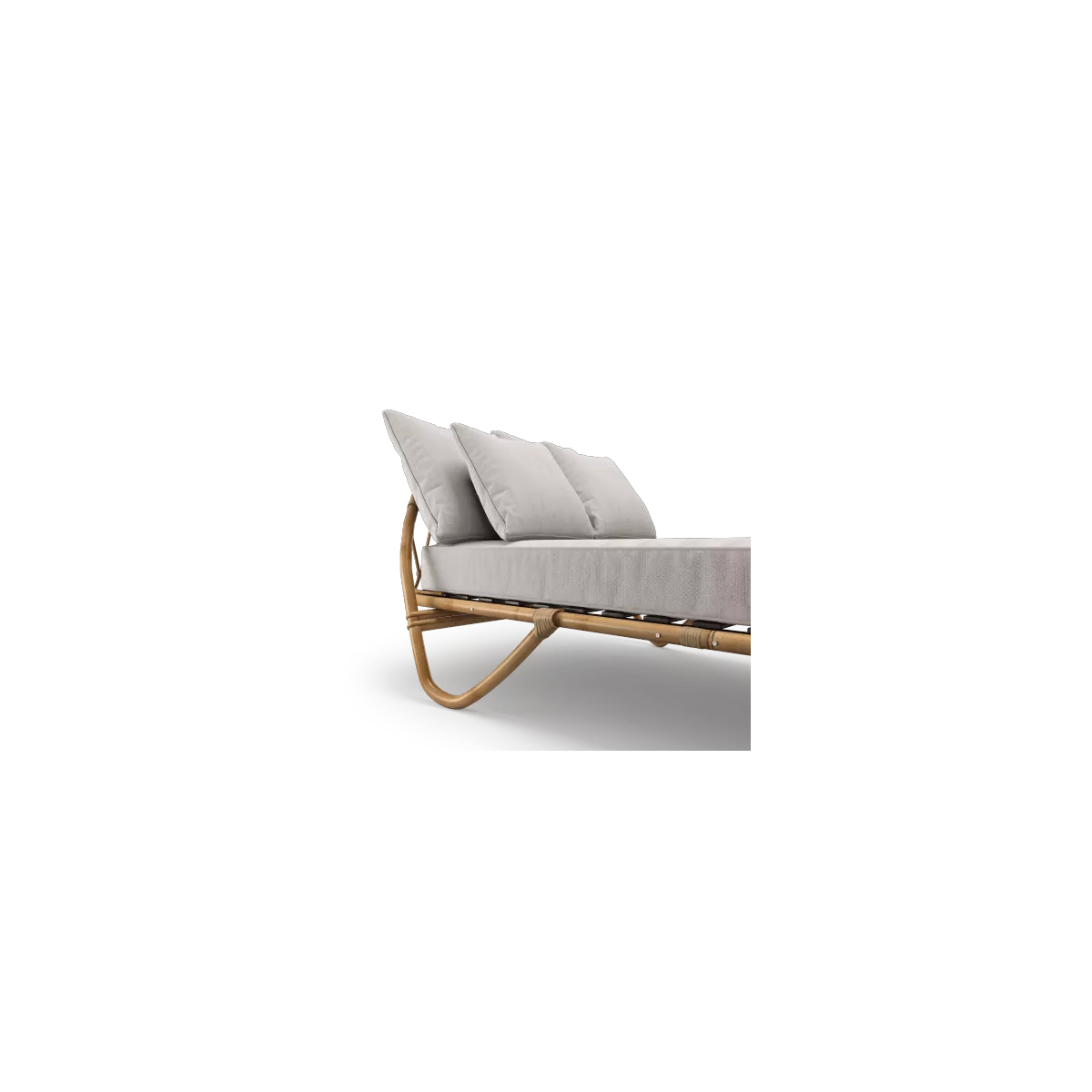 Lit Corbeille Rotin Naturel