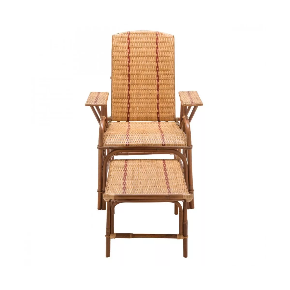 Chaise Longue Bagatelle en Rotin