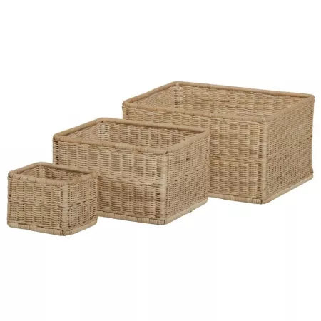 Casier Rotin Naturel 45x36