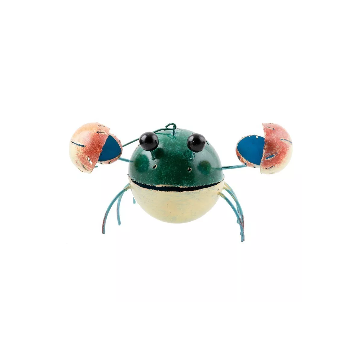 Lanterne Métal Crabe Vert