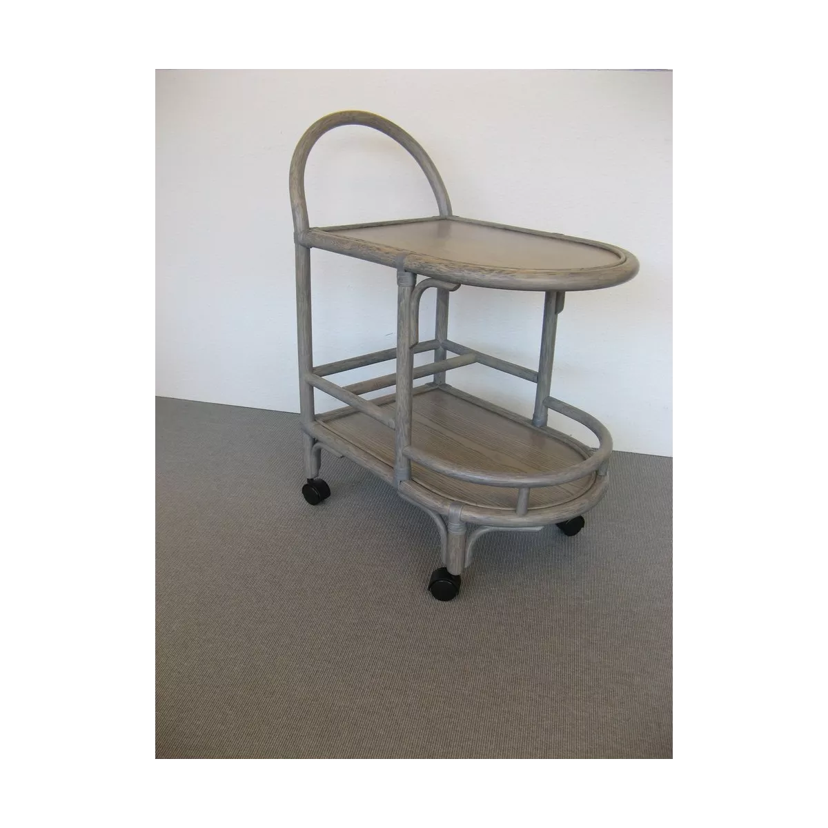 Table Roulante Leeds Grise