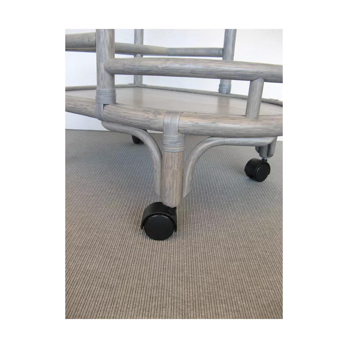 Table Roulante Leeds Grise