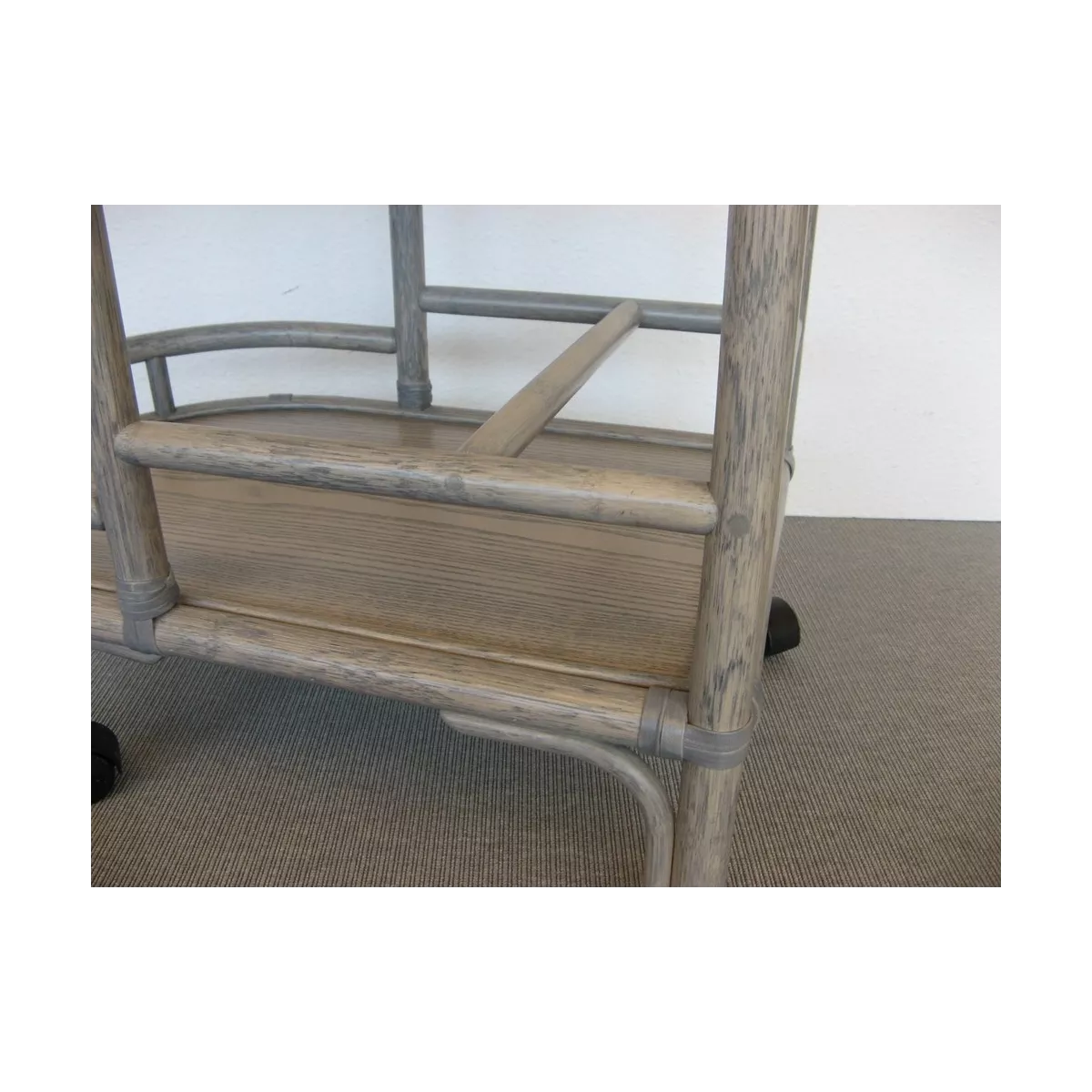 Table Roulante Leeds Grise